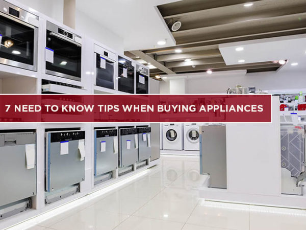 Guide to buying household appliances